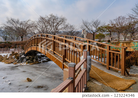 Scenery of Seolbong Park in Icheon, South Korea 123224346