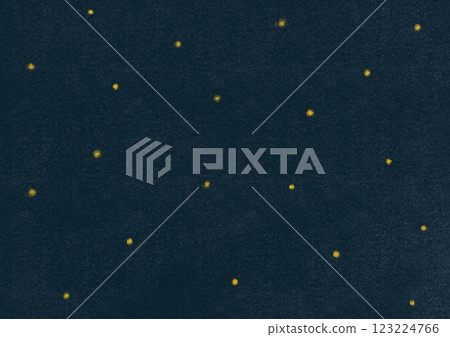 Illustration material Background material Night sky 123224766