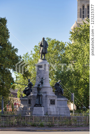 The monument to Louis Pasteur in Lille The monument to Louis Pasteur in Lille 123225377