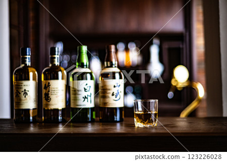 Whiskey, Whiskey Image, Bar, Japanese Whiskey, Single Malt, Japan, Sake, Distilled Spirits 123226028