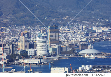 Sunport Takamatsu, the newly built Anabuki Arena Kagawa (Kagawa Prefectural Arena), Tokushima Bunri University and the area around Takamatsu Port Sunport Takamatsu, the newly built Anabuki Arena Kagawa (Kagawa Prefectural Arena), Tokushima Bunri University and the area around Takamatsu Port 123226092