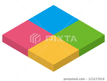 彩色圖形插圖 彩色圖形插圖 123227818