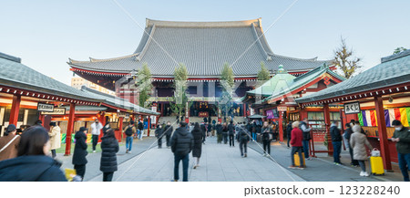 東京淺草淺草寺本堂 123228240