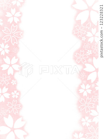 Japanese style cherry blossom background material 123228321