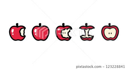 apple vector fruit cartoon character icon logo symbol isolated doodle illustration design apple vector fruit cartoon character icon logo symbol isolated doodle illustration design 123228841