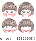 Children's Face 4-Piece Set 123229038