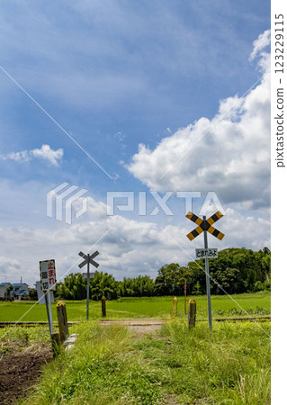 關東鐵道龍崎線的風景 關東鐵道龍崎線的風景 123229115