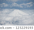 Snowy Mt. Fuji 123229193