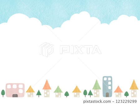 城市景觀背景圖 123229299