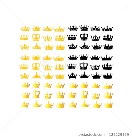 Set of crown Set of crown 123229529