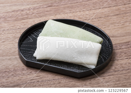 Sawamochi, Japanese rice cake sweets, local sweets, Japanese sweets from Mie Prefecture, Japanese image Sawamochi, Japanese rice cake sweets, local sweets, Japanese sweets from Mie Prefecture, Japanese image 123229567