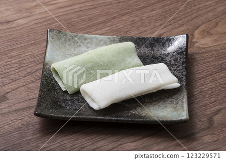 澤餅、日式年糕、當地甜點、三重縣日式甜點、日本形象 123229571