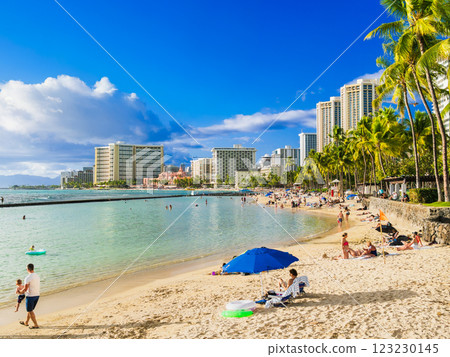 夏威夷威基基海灘 123230145