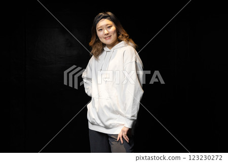 Hip hop female dancer Hip hop female dancer 123230272