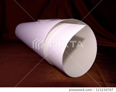Paper roll close view background 123230787
