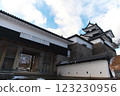 Shirakawa-Komine Castle's Three-story Tower 123230956