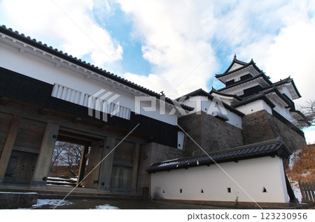 白川小峰城的三層塔 白川小峰城的三層塔 123230956