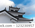 Shirakawa-Komine Castle's Three-story Tower 123230957