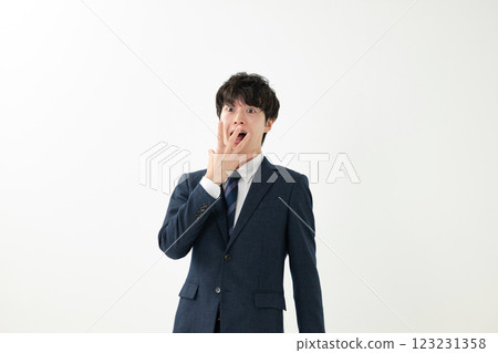 A surprising businessman A surprising businessman 123231358