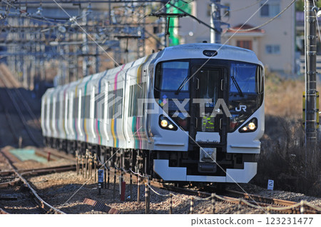 中央線上野原 JR東日本E257系列M-105編組 (松本) 梓開路 中央線上野原 JR東日本E257系列M-105編組 (松本) 梓開路 123231477