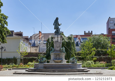 The Monument to Watteau in Valenciennes 123231973