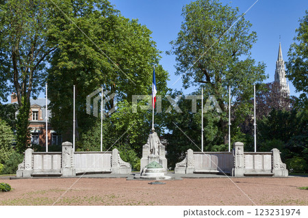 The Monument to the dead of the 1914-1918 war in Valenciennes The Monument to the dead of the 1914-1918 war in Valenciennes 123231974