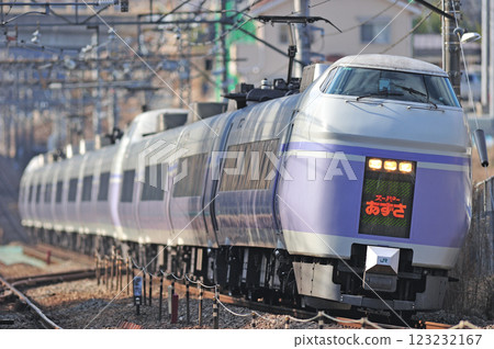 Chuo Line Uenohara JR East E351 Series S25 Formation (Matsumoto) Super Azusa 123232167