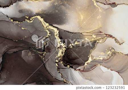 Marble ink abstract art from exemplary original painting abstract background Marble ink abstract art from exemplary original painting abstract background 123232591