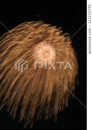 Yamagata Oishida Festival Mogami River Fireworks Display 123232745