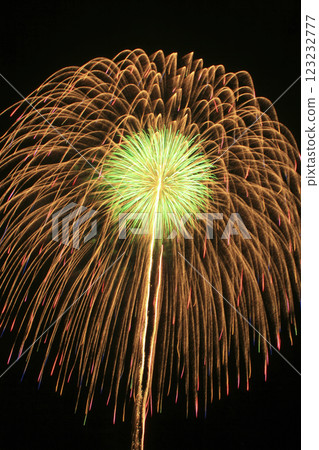 Yamagata Oishida Festival Mogami River Fireworks Display 123232777