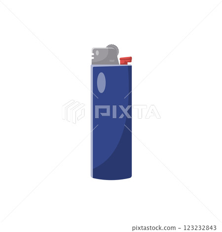 Lighter Flat Illustration. Clean Icon Design Element on Isolated White Background Lighter Flat Illustration. Clean Icon Design Element on Isolated White Background 123232843