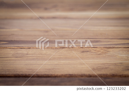 Close-up view of wooden texture with smooth surface and natural tones 123233202
