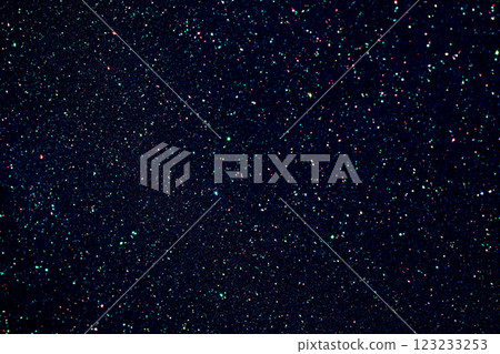 Vivid starry night sky with colorful shimmering celestial details 123233253