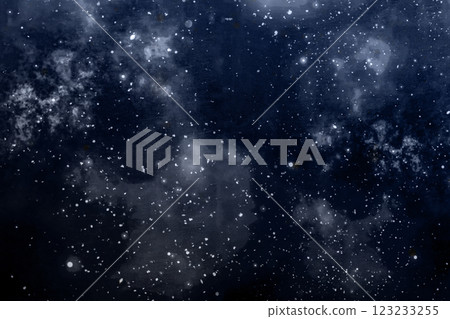 Starry night sky filled with bright stellar patterns and cosmic wonder 123233255