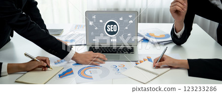 SEO search engine optimization for brisk e-commerce and online retail business 123233286