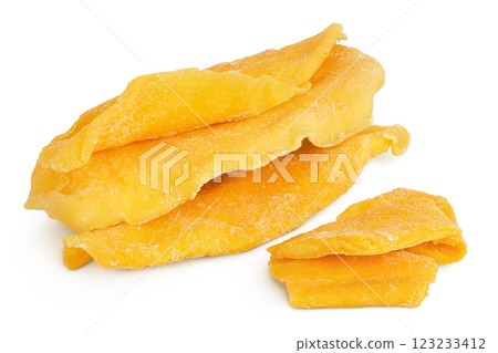 dried mango isolated on white background dried mango isolated on white background 123233412
