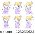 Women in various poses - Yumekawa 123233628