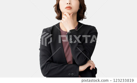 善於思考的女性/女商人 123233819