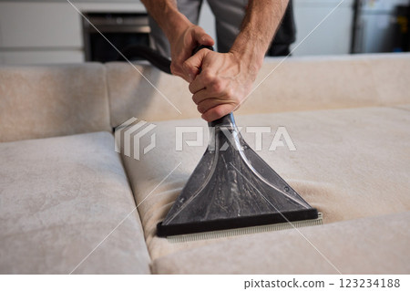 We provide Professional Upholstery Cleaning to improve your furniture look and comfort 123234188