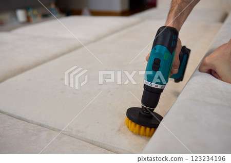 Cleaning Upholstery Effectively with a Power Scrubber A Comprehensive Guide for Homeowners 123234196