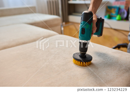 Cleaning Upholstery Effectively with a Power Scrubber A Comprehensive Guide for Homeowners 123234229