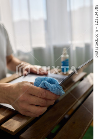 Properly cleaning your laptop screen is essential for optimal performance and clarity during use 123234388