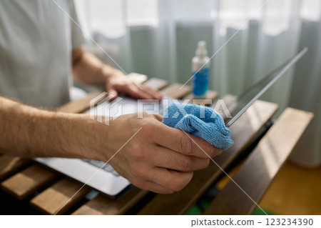 Properly cleaning your laptop screen is essential for optimal performance and clarity during use 123234390