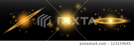 firework sparkle and sparks on black background 123234645