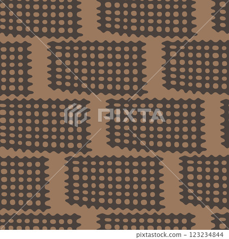 Abstract pattern with structured grid-like shapes. 123234844