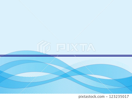 Simple blue abstract background image material 123235017