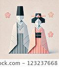 Boy and Girl Dolls for Hinamatsuri 123237668