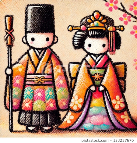 Boy doll for Hinamatsuri 123237670