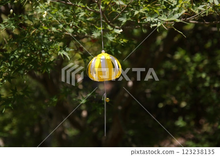 A seasonal feature of summer: wind chimes A seasonal feature of summer: wind chimes 123238135