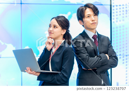 Business person working in the office 123238707